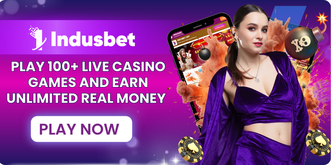 Play 100+ Games and Win Real Money on Indusbet