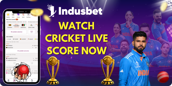 Watch Cricket Live & Check Real-Time Scores